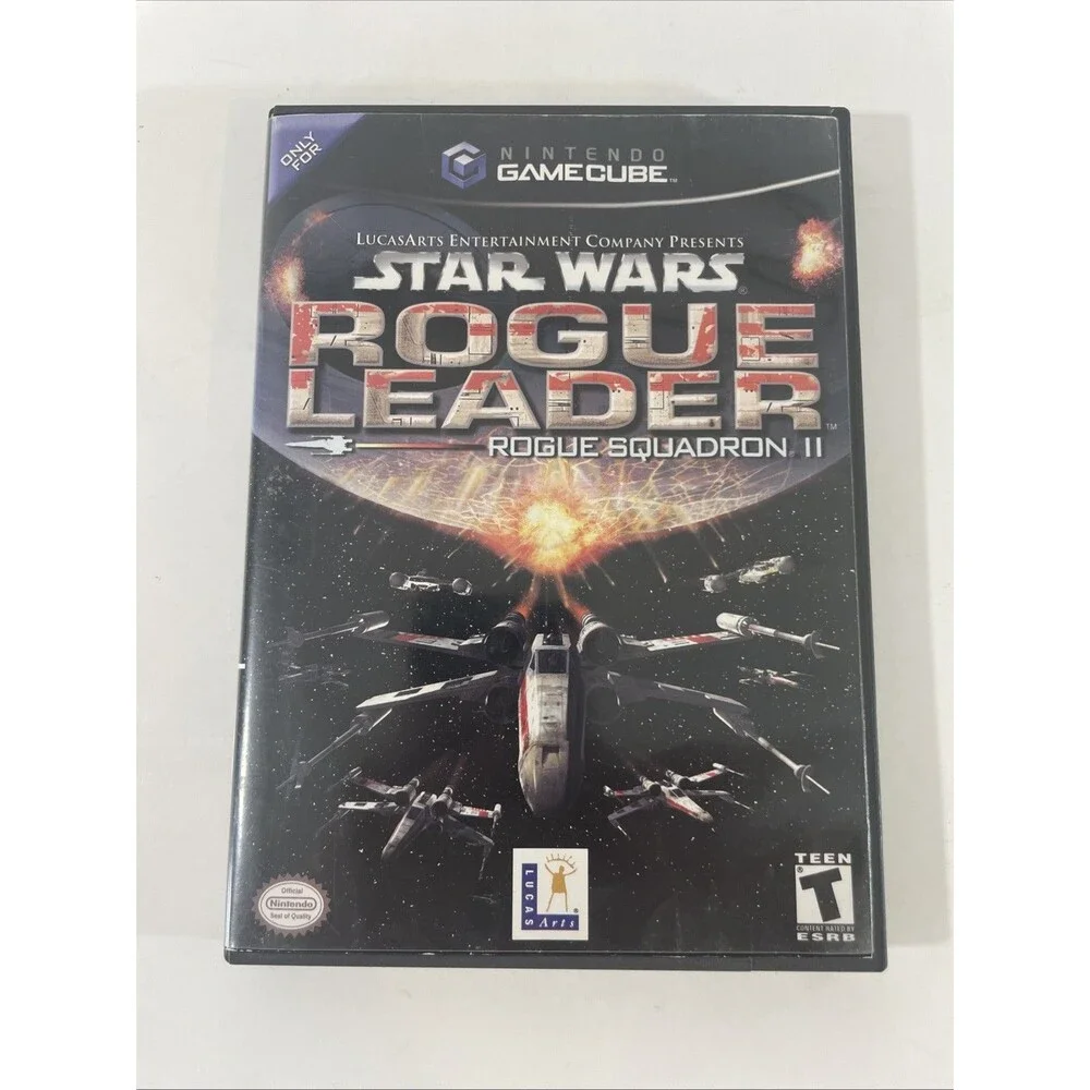 Star Wars: Rogue Leader -- Rogue Squadron II (Nintendo GameCube, 2001) No Manual